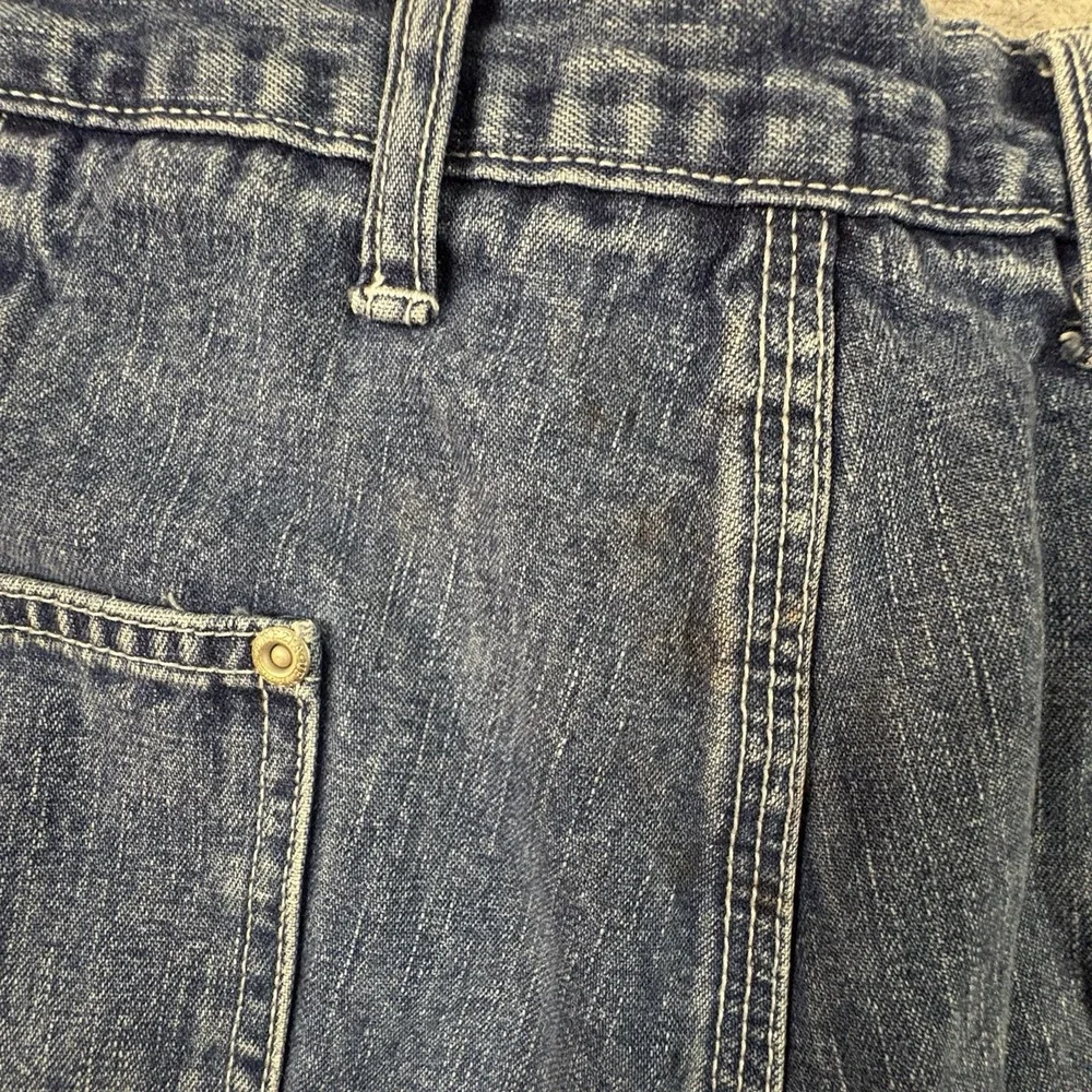 Venezia Jeans Women's 20 (37.5x5.25) Blue Denim Carpenter Shorts Plus Size Y2K